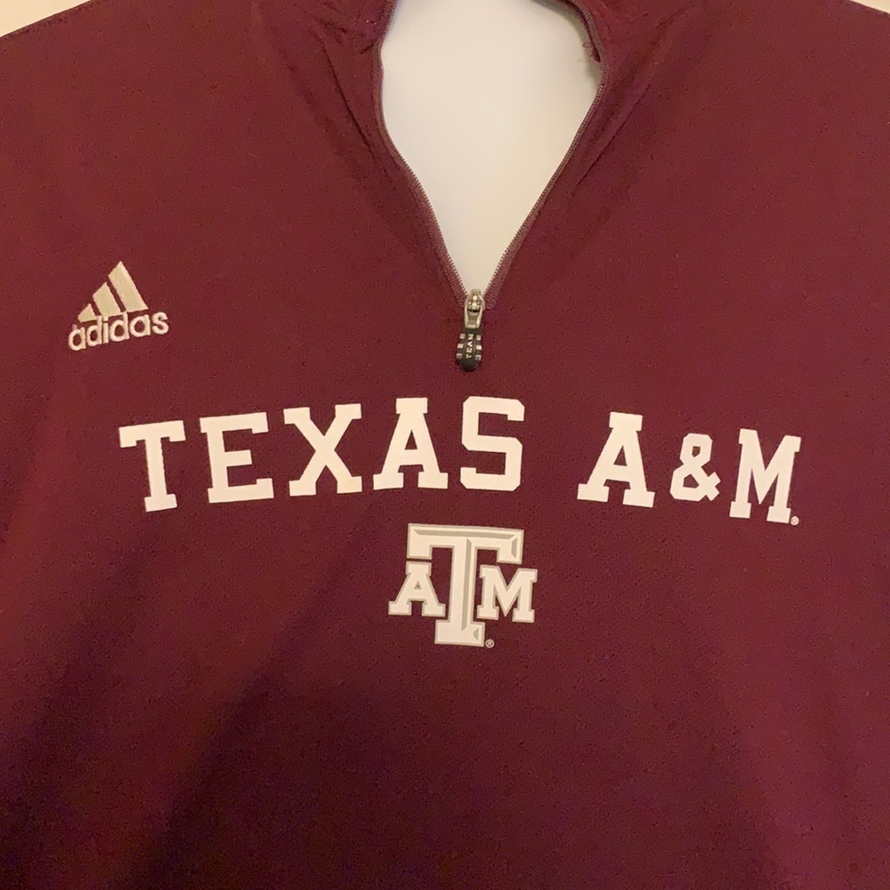 Adidas Climalite Collegiate Texas A&M Pullover - Picture 4 of 6